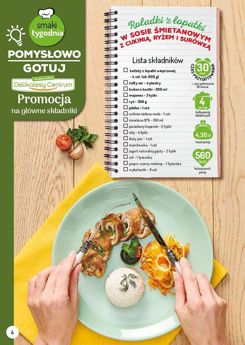 Gazetka promocyjna Delikatesy Centrum str. 4