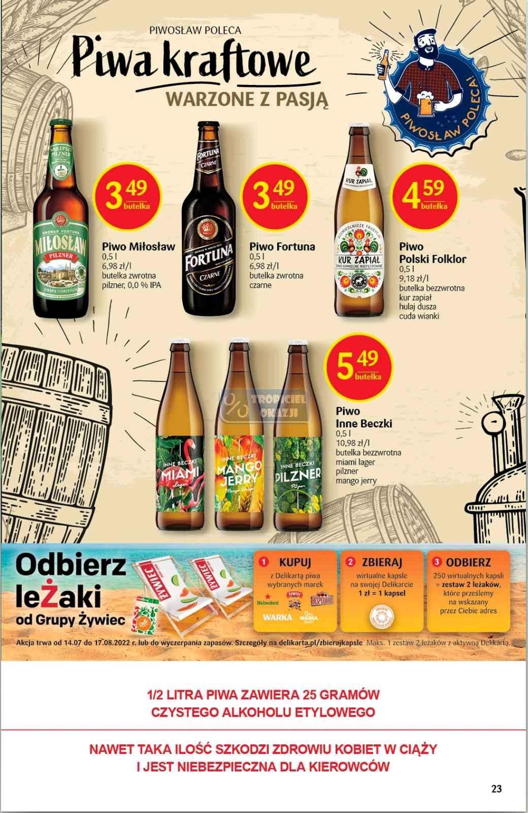 Gazetka promocyjna Delikatesy Centrum str. 23