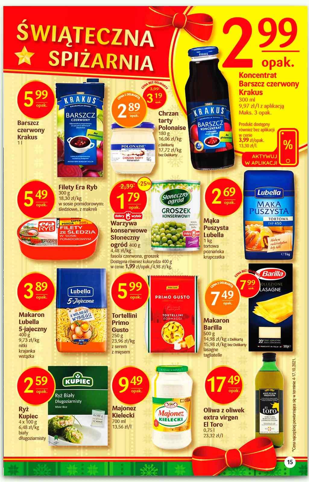 Gazetka promocyjna Delikatesy Centrum str. 15