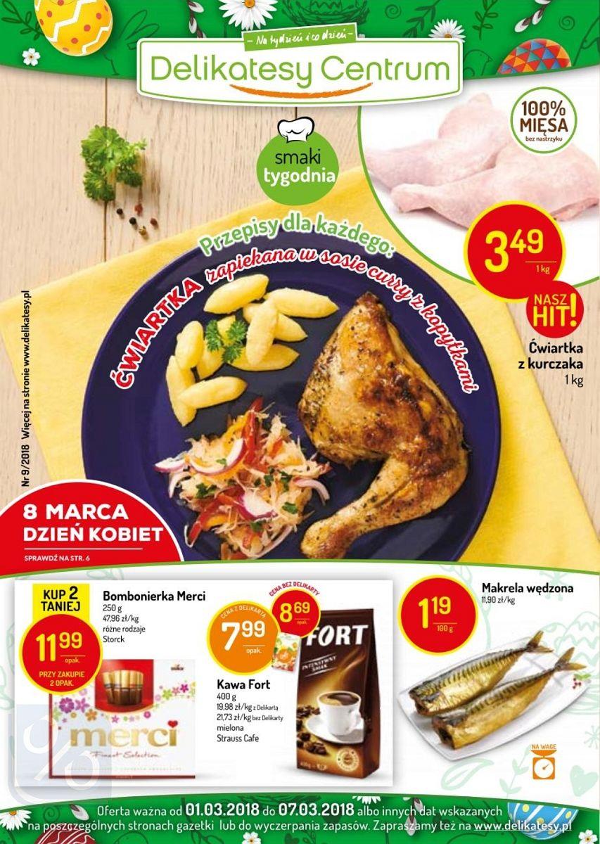 Gazetka promocyjna Delikatesy Centrum str. 1