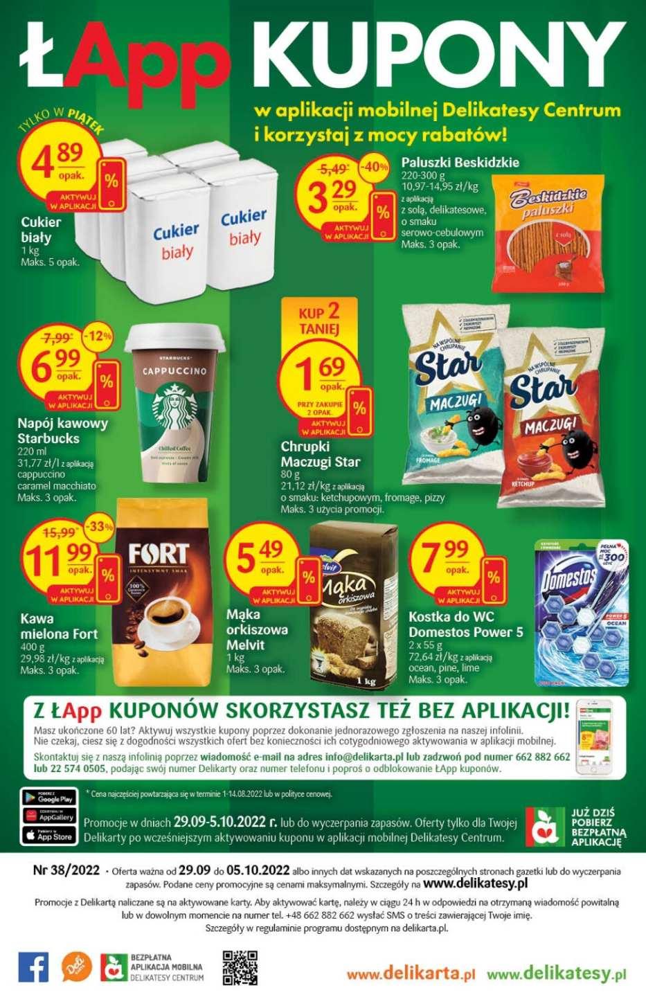 Gazetka promocyjna Delikatesy Centrum str. 32