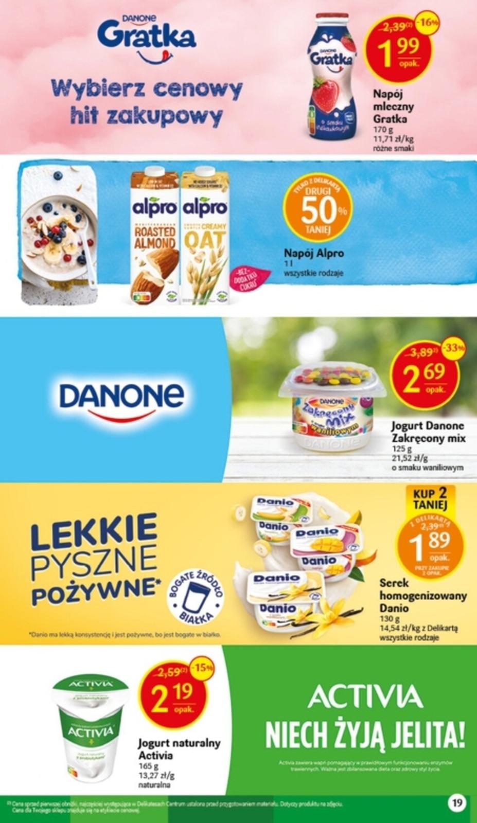 Gazetka promocyjna Delikatesy Centrum str. 19