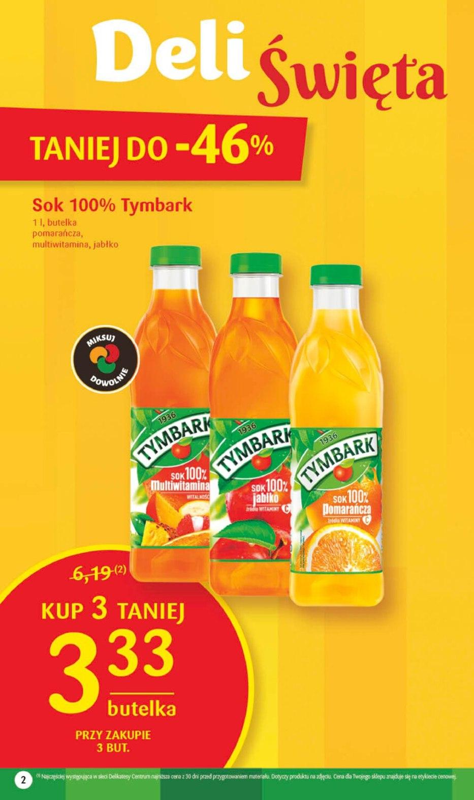 Gazetka promocyjna Delikatesy Centrum str. 2