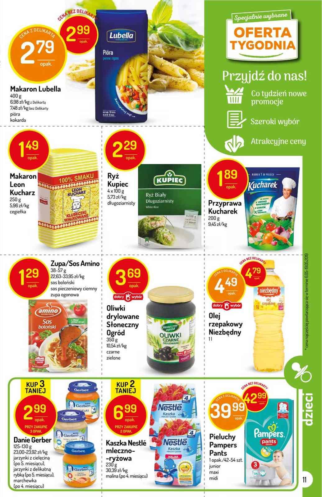 Gazetka promocyjna Delikatesy Centrum str. 11