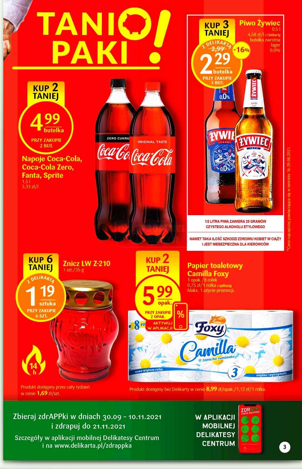 Gazetka promocyjna Delikatesy Centrum str. 3