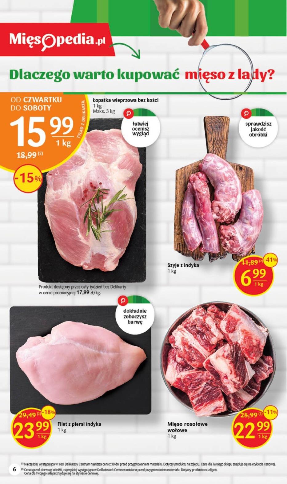 Gazetka promocyjna Delikatesy Centrum str. 6