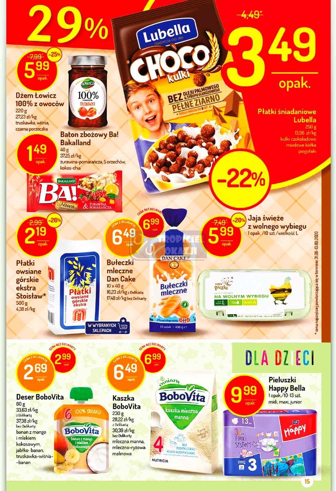 Gazetka promocyjna Delikatesy Centrum str. 15