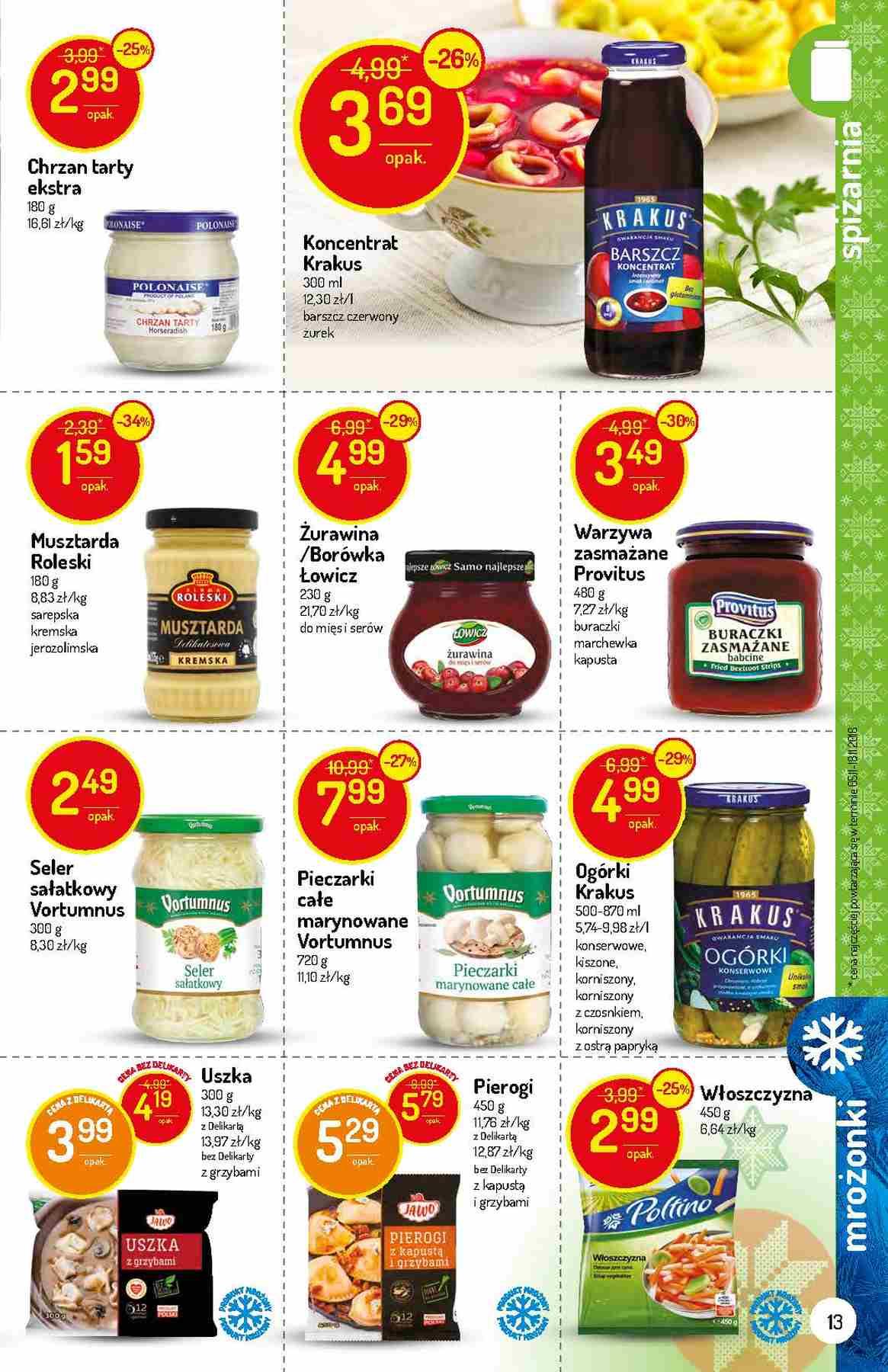 Gazetka promocyjna Delikatesy Centrum str. 13