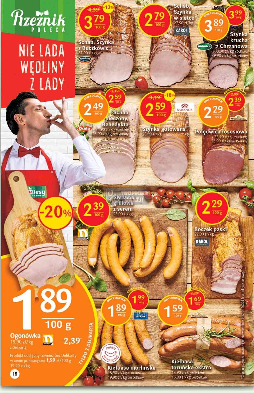 Gazetka promocyjna Delikatesy Centrum str. 18