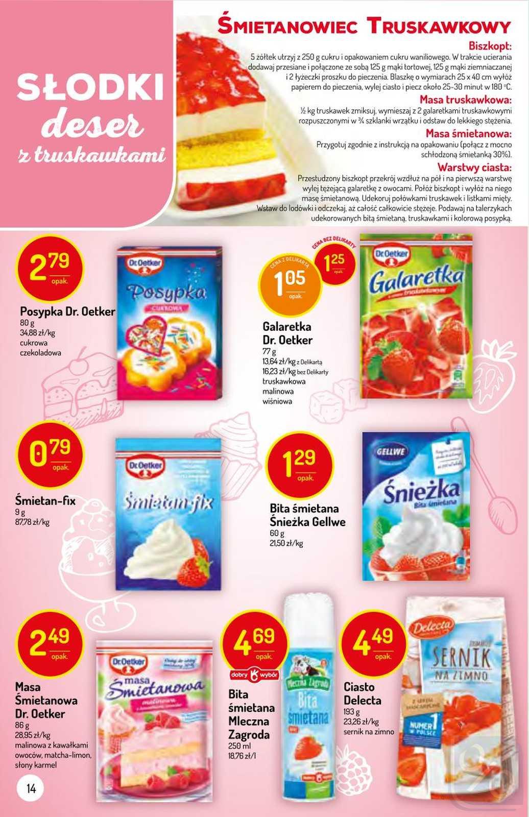 Gazetka promocyjna Delikatesy Centrum str. 14