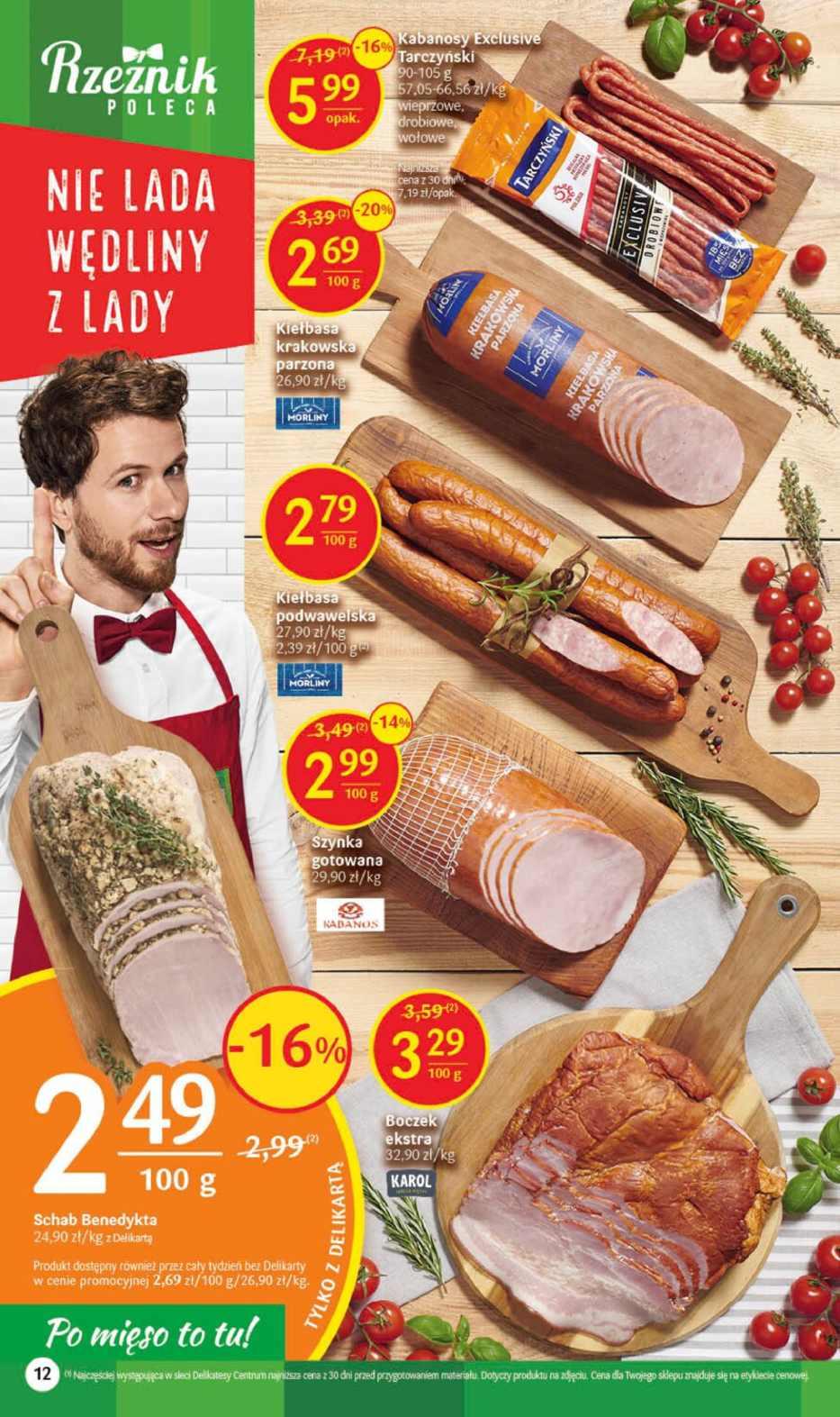 Gazetka promocyjna Delikatesy Centrum str. 12