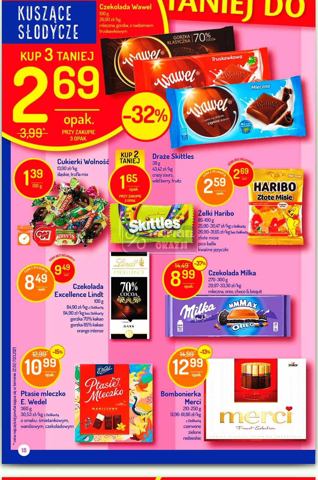 Gazetka promocyjna Delikatesy Centrum str. 18