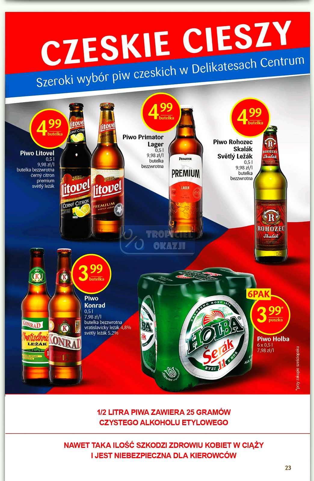 Gazetka promocyjna Delikatesy Centrum str. 23