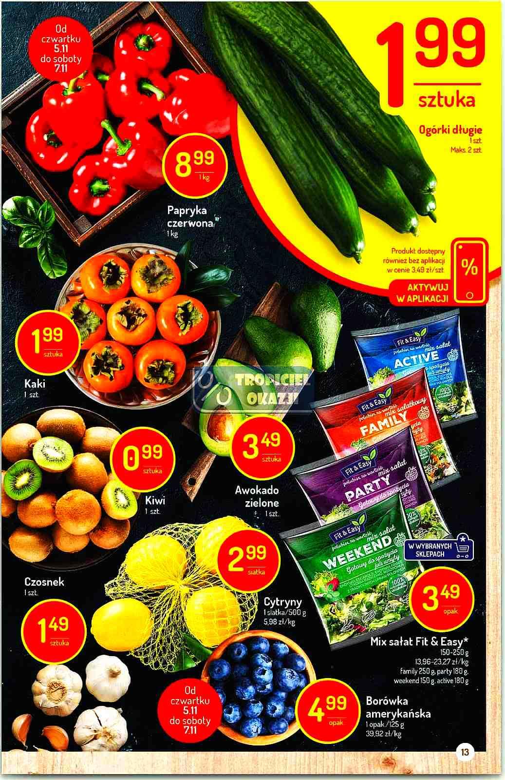 Gazetka promocyjna Delikatesy Centrum str. 13