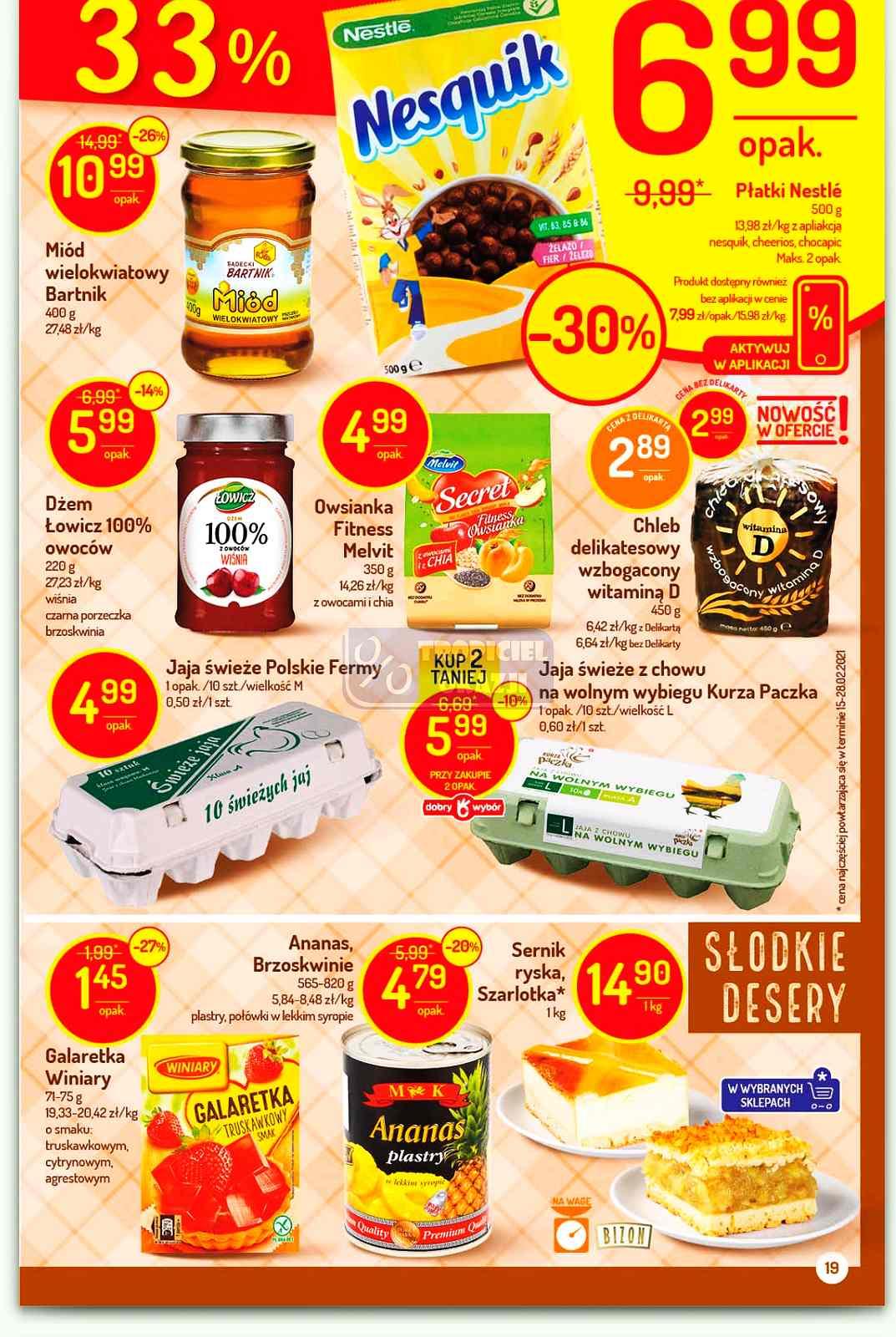 Gazetka promocyjna Delikatesy Centrum str. 19