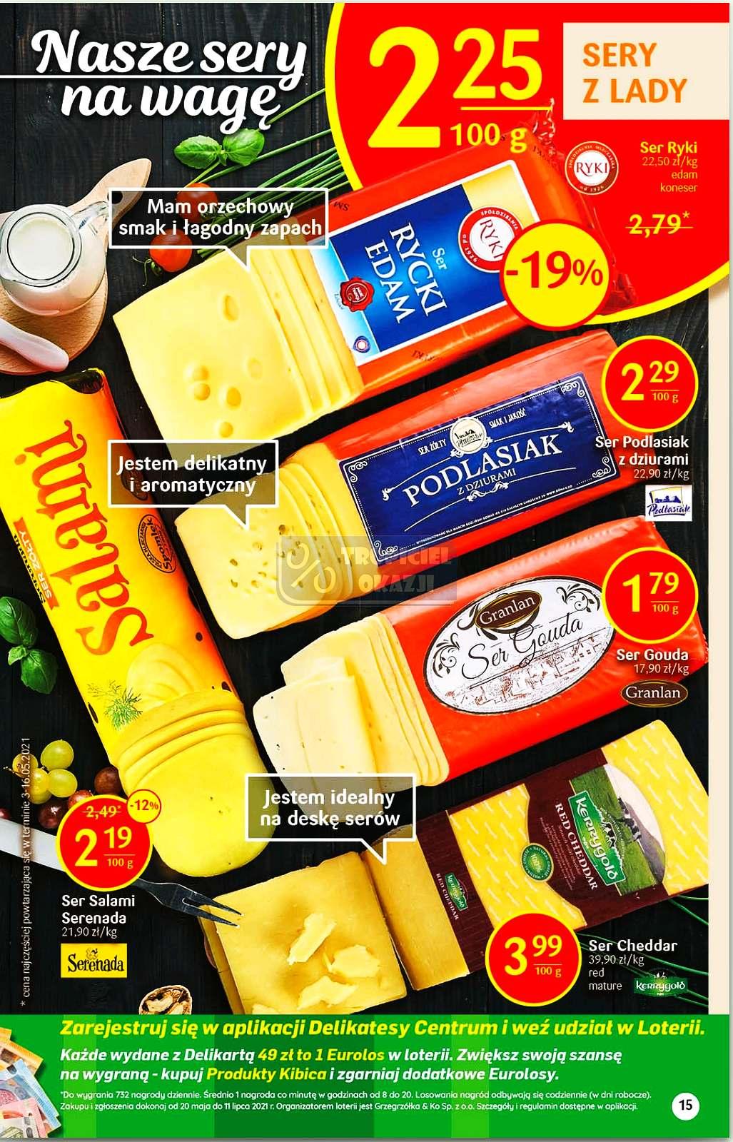 Gazetka promocyjna Delikatesy Centrum str. 15