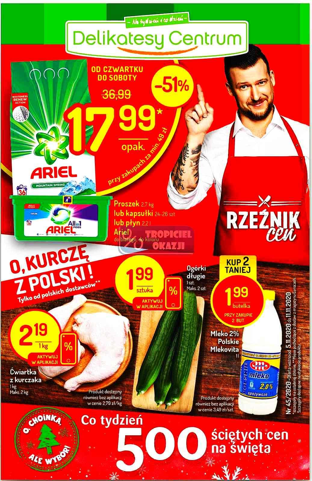Gazetka promocyjna Delikatesy Centrum str. 1