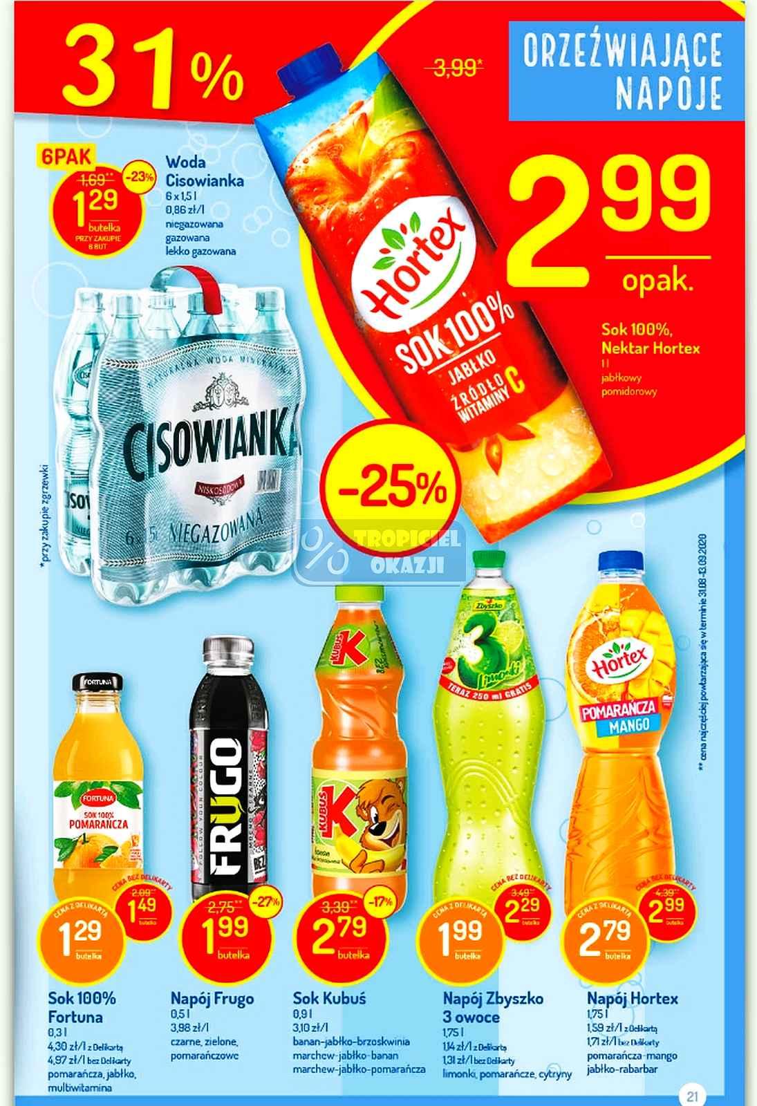 Gazetka promocyjna Delikatesy Centrum str. 21