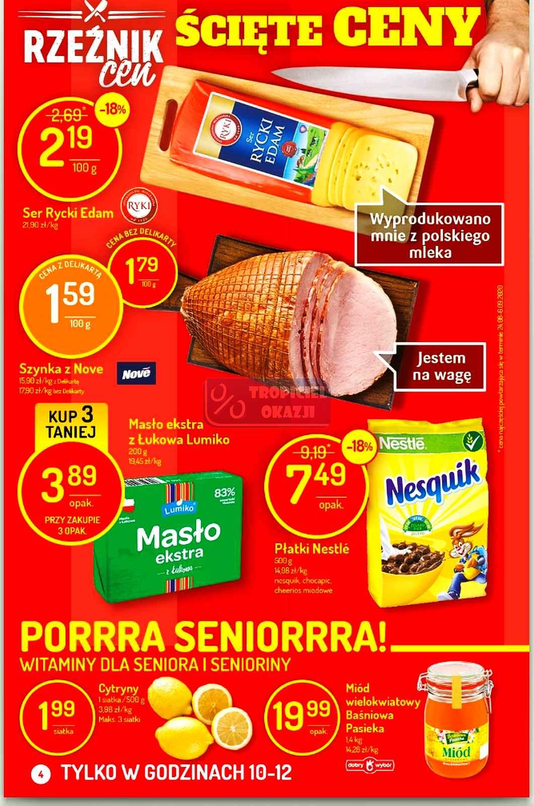 Gazetka promocyjna Delikatesy Centrum str. 4