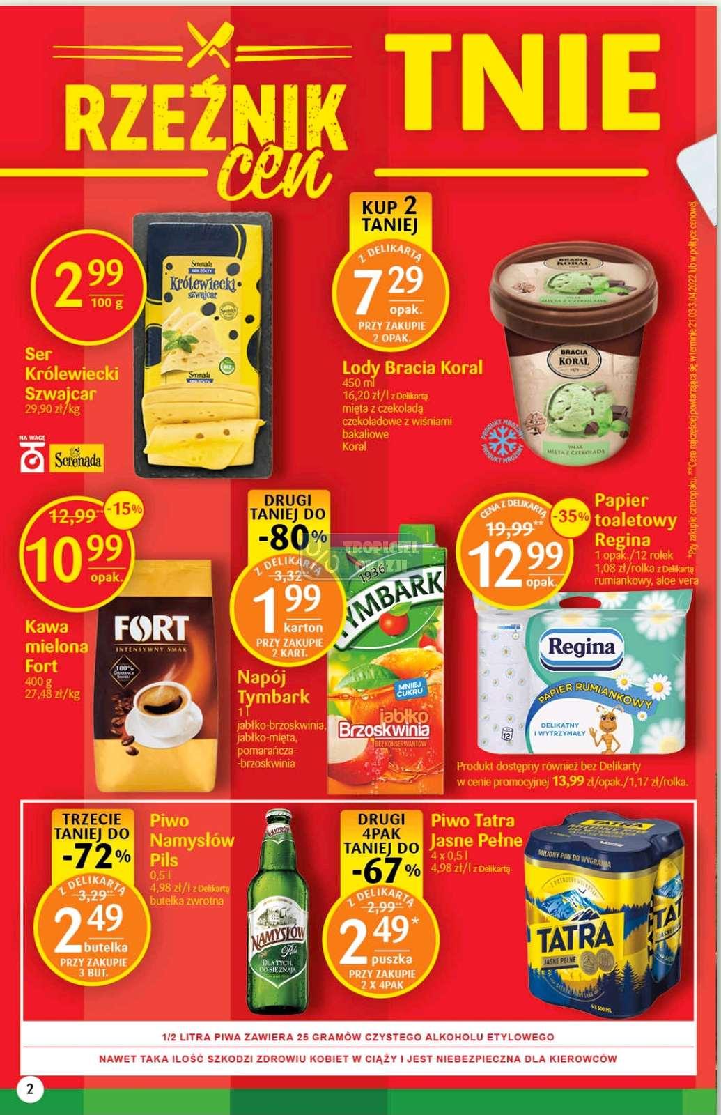 Gazetka promocyjna Delikatesy Centrum str. 2