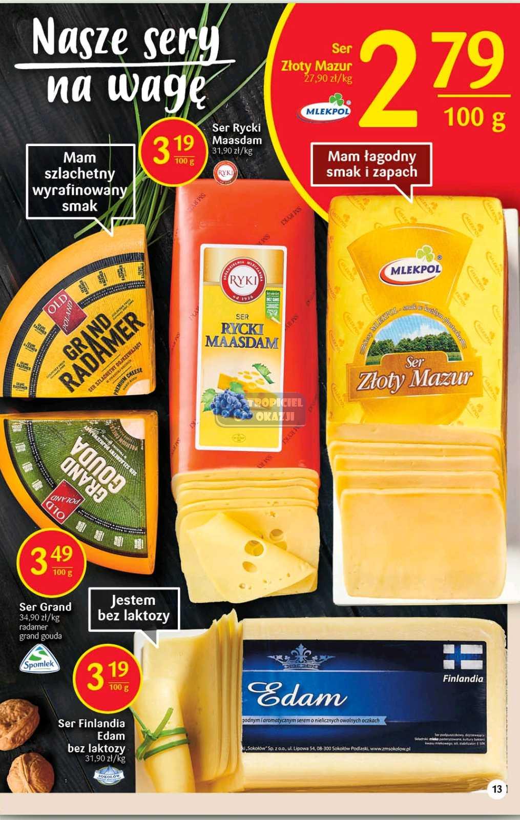 Gazetka promocyjna Delikatesy Centrum str. 13