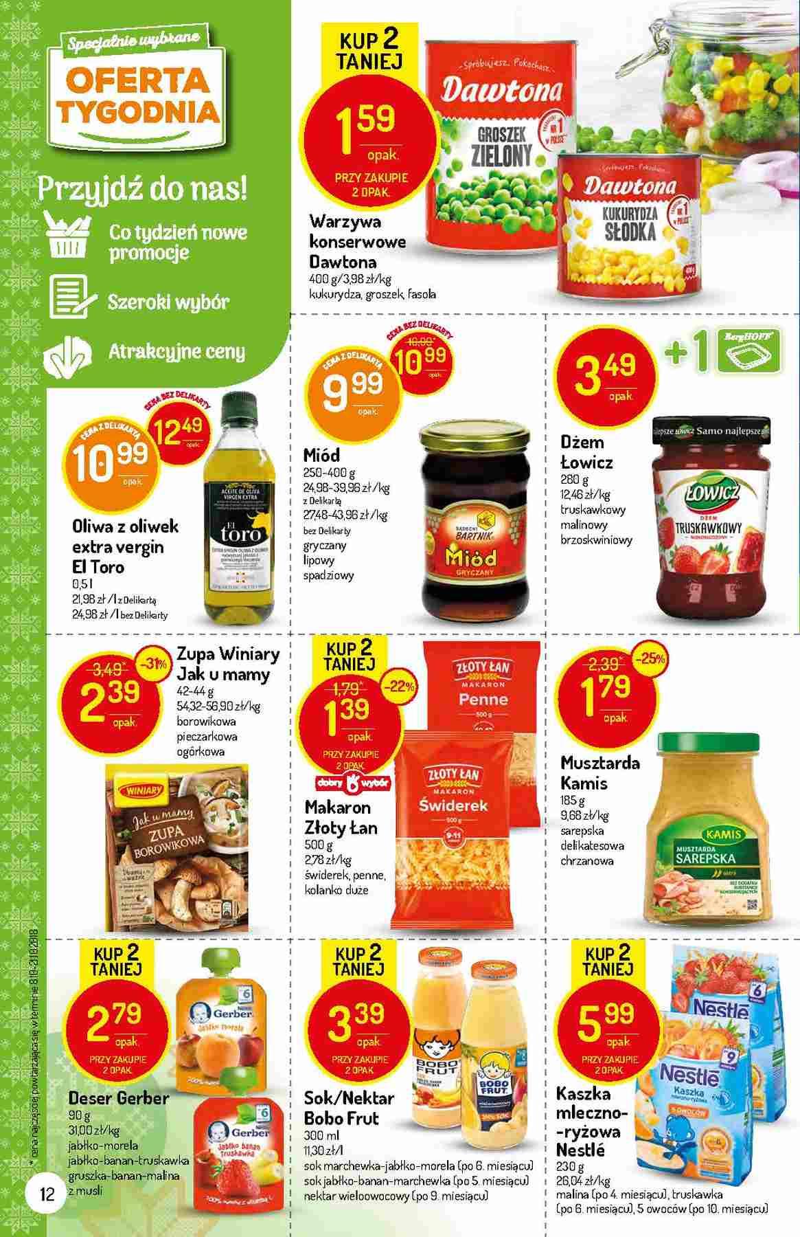 Gazetka promocyjna Delikatesy Centrum str. 12