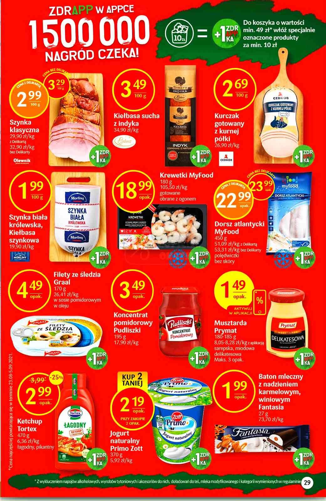 Gazetka promocyjna Delikatesy Centrum str. 29