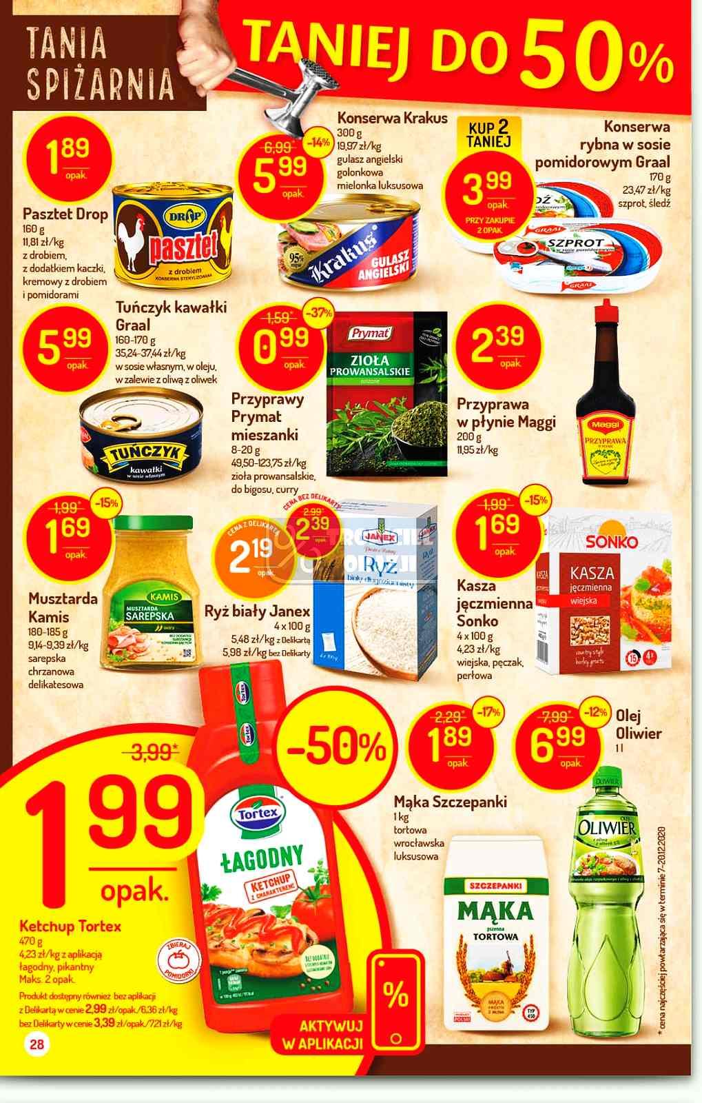 Gazetka promocyjna Delikatesy Centrum str. 28