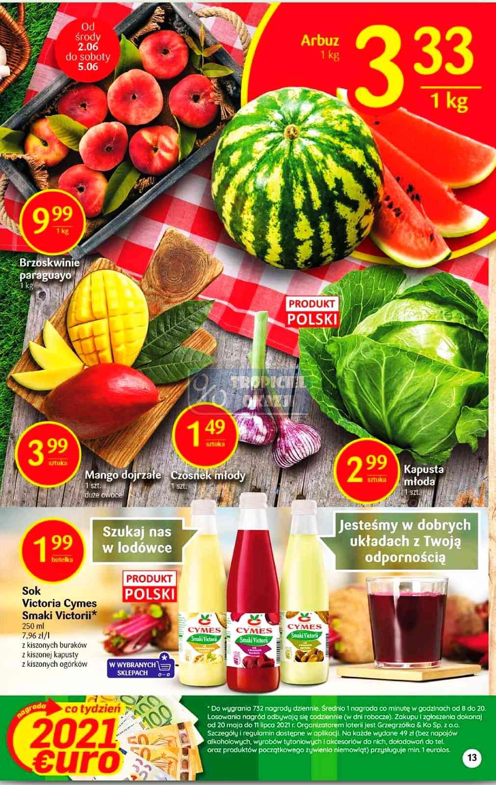 Gazetka promocyjna Delikatesy Centrum str. 13