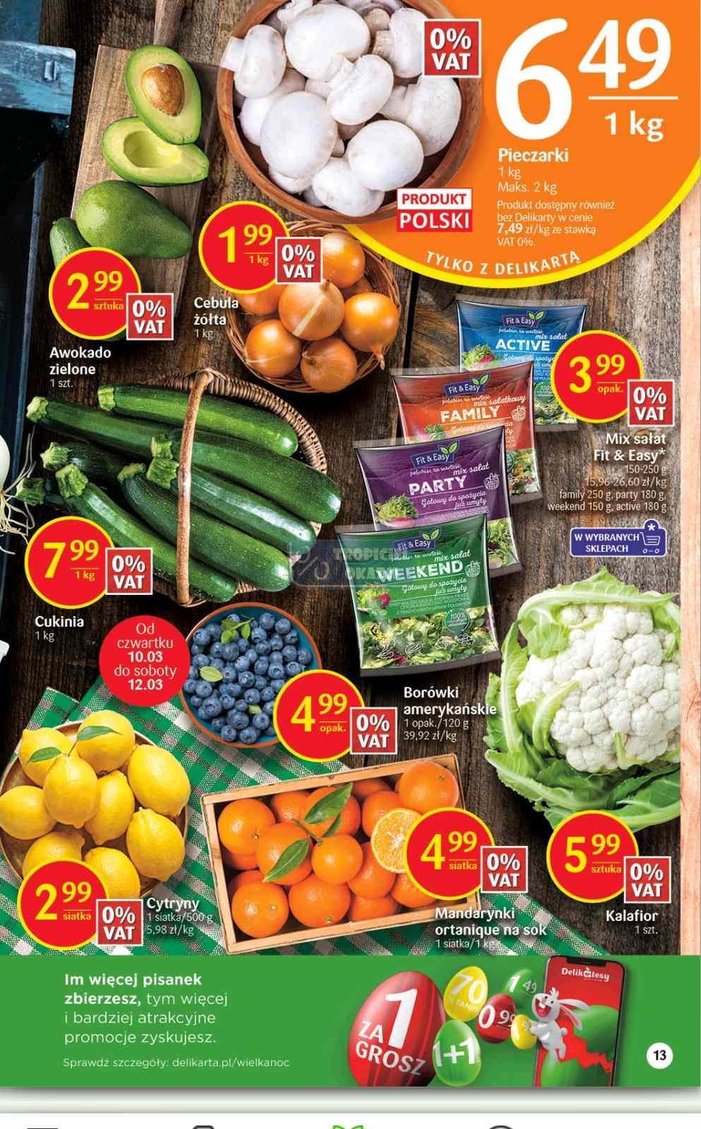 Gazetka promocyjna Delikatesy Centrum str. 14