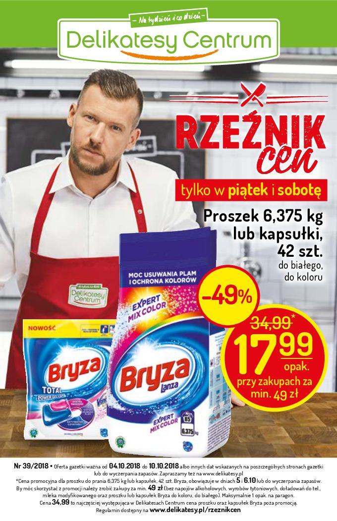 Gazetka promocyjna Delikatesy Centrum str. 1