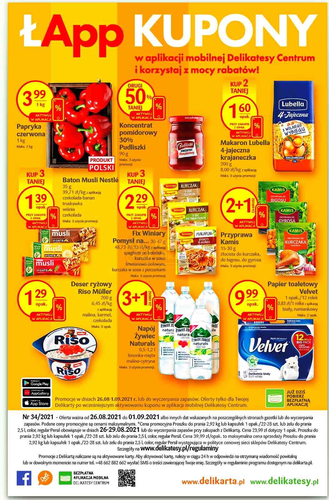 Gazetka promocyjna Delikatesy Centrum str. 28