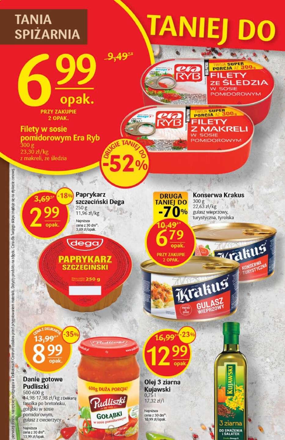 Gazetka promocyjna Delikatesy Centrum str. 20