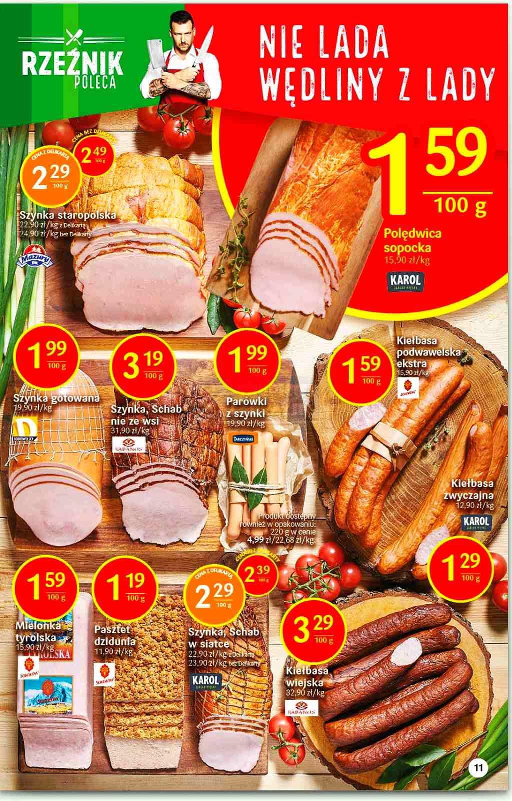 Gazetka promocyjna Delikatesy Centrum str. 11