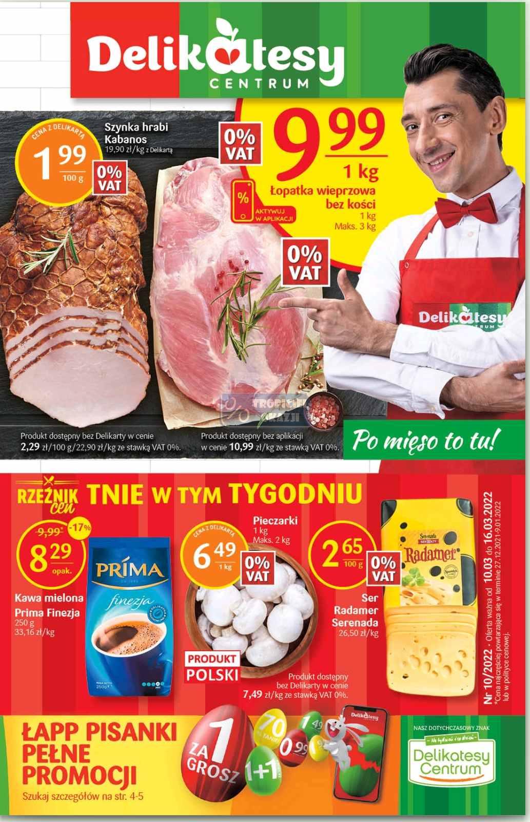 Gazetka promocyjna Delikatesy Centrum str. 1