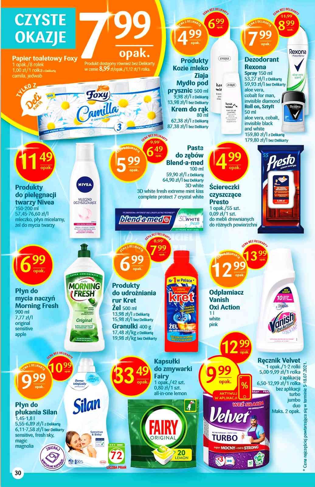 Gazetka promocyjna Delikatesy Centrum str. 30