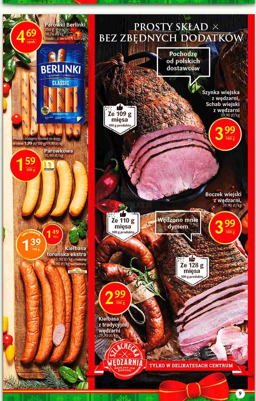 Gazetka promocyjna Delikatesy Centrum str. 9