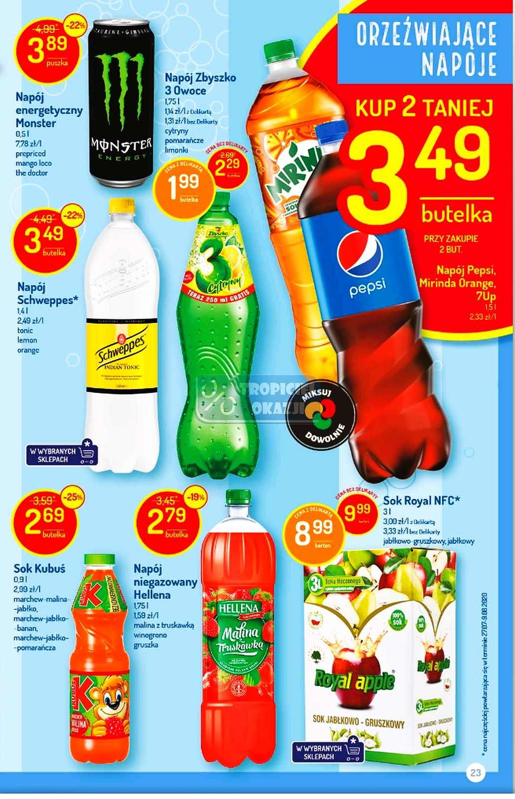 Gazetka promocyjna Delikatesy Centrum str. 23