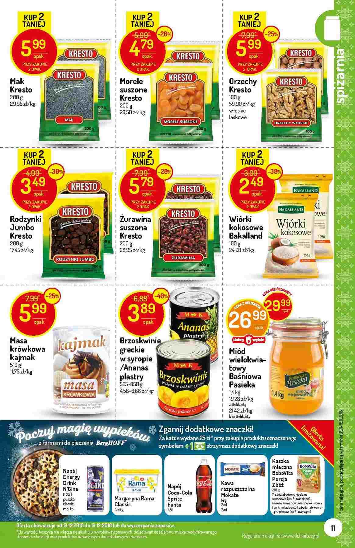 Gazetka promocyjna Delikatesy Centrum str. 11