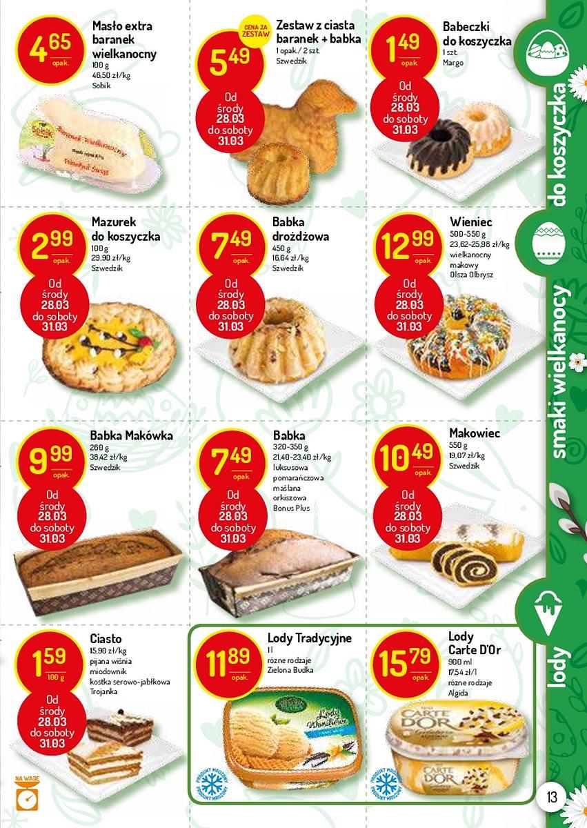 Gazetka promocyjna Delikatesy Centrum str. 13