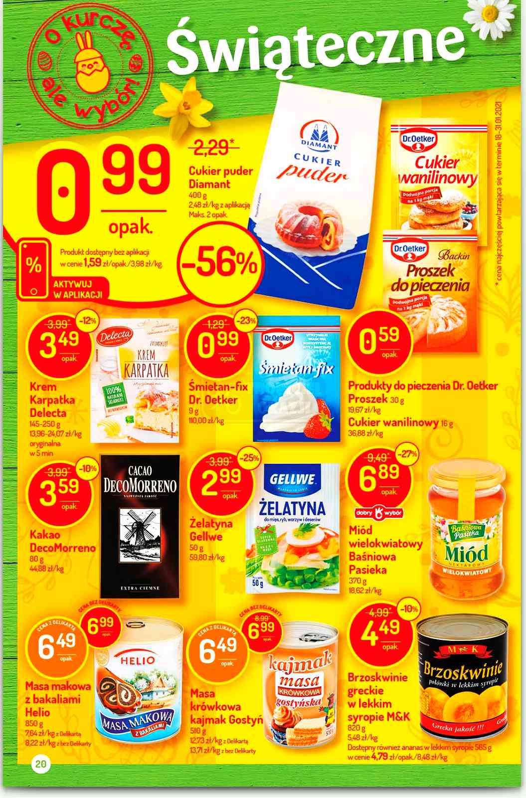 Gazetka promocyjna Delikatesy Centrum str. 20