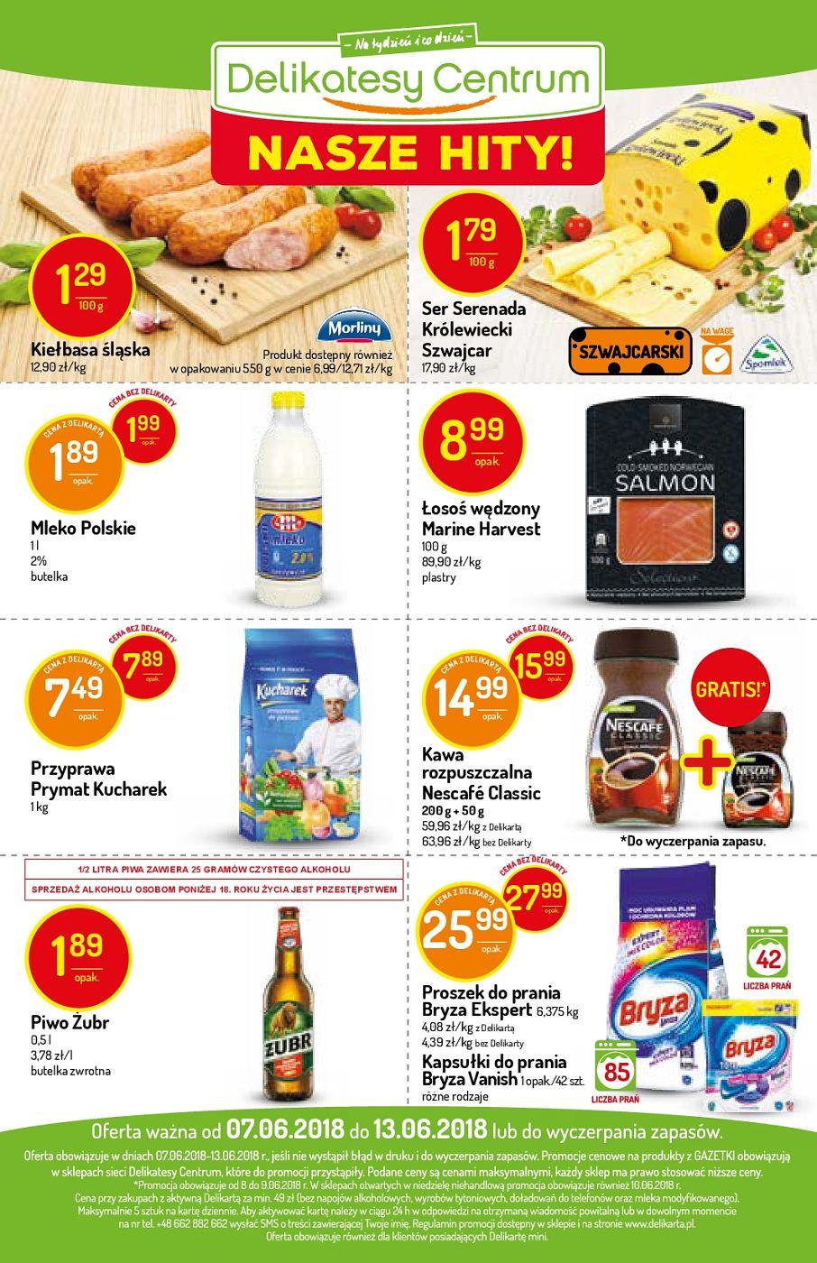 Gazetka promocyjna Delikatesy Centrum str. 16