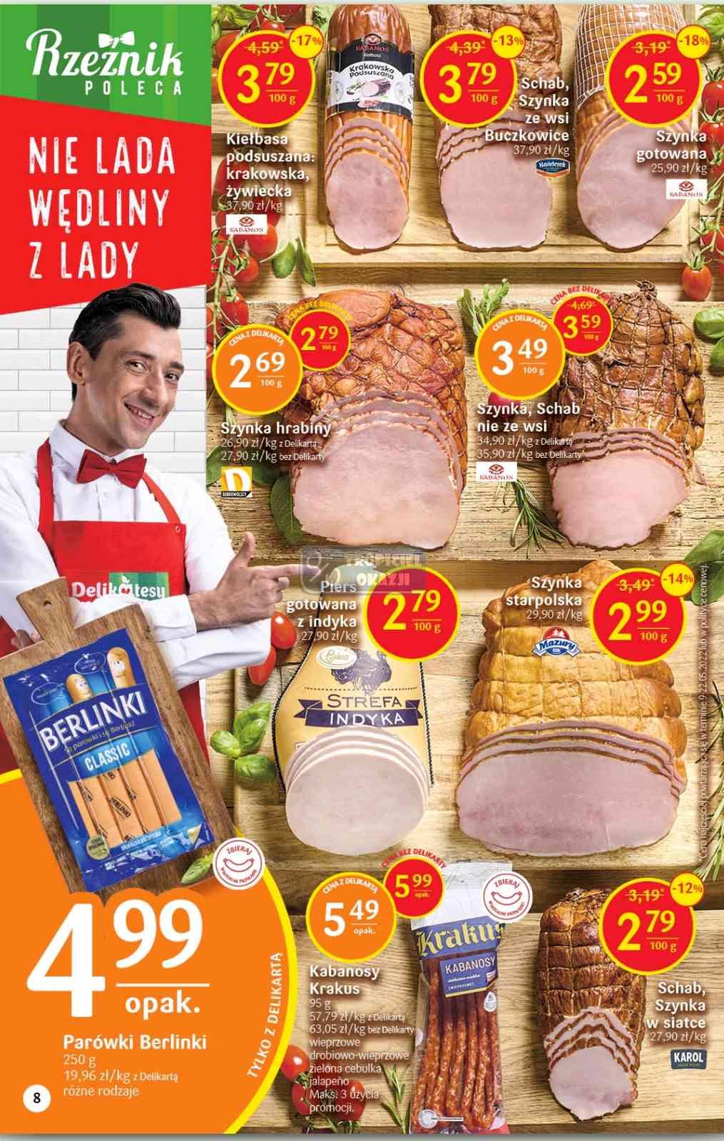 Gazetka promocyjna Delikatesy Centrum str. 8