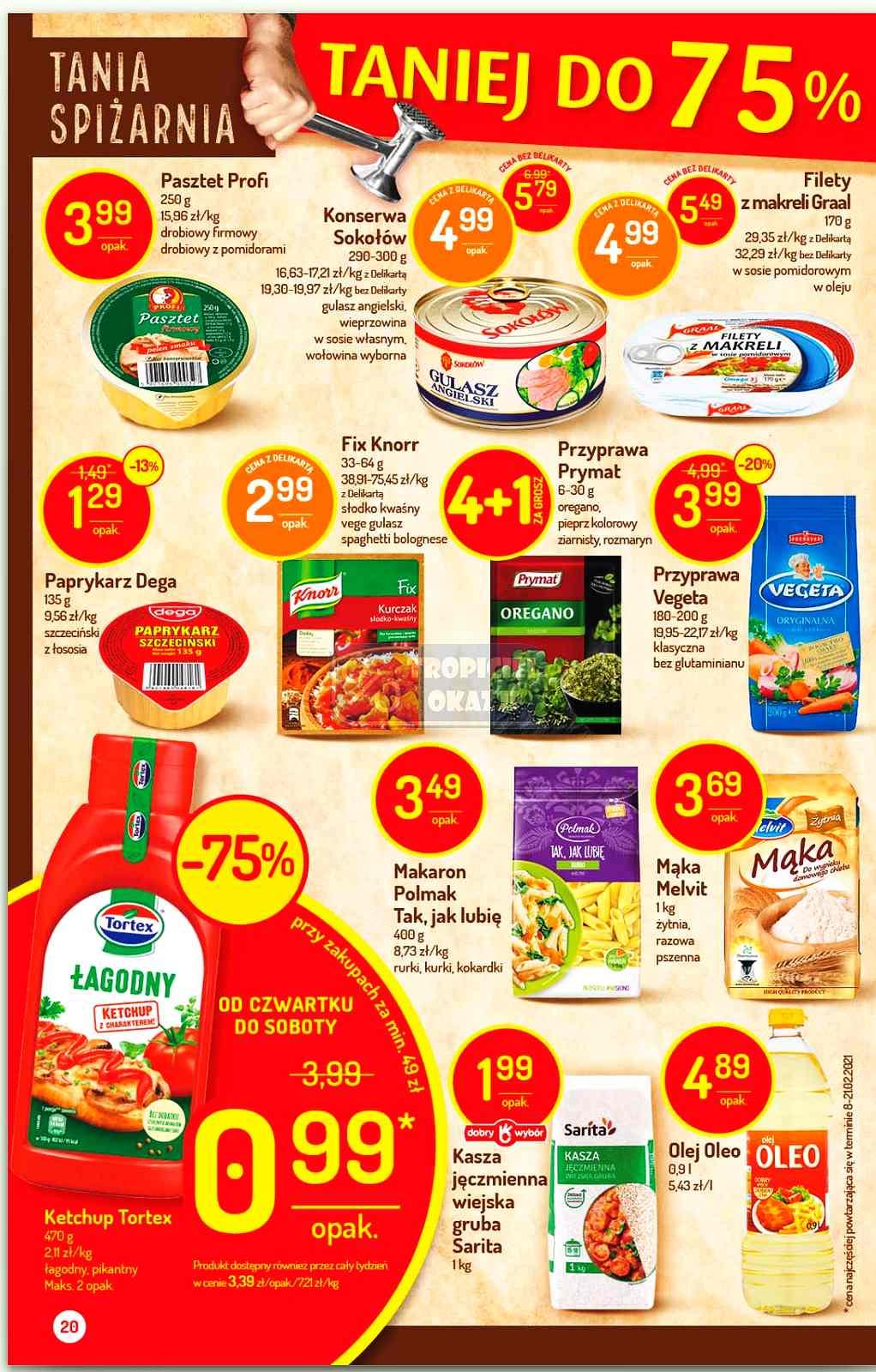 Gazetka promocyjna Delikatesy Centrum str. 20