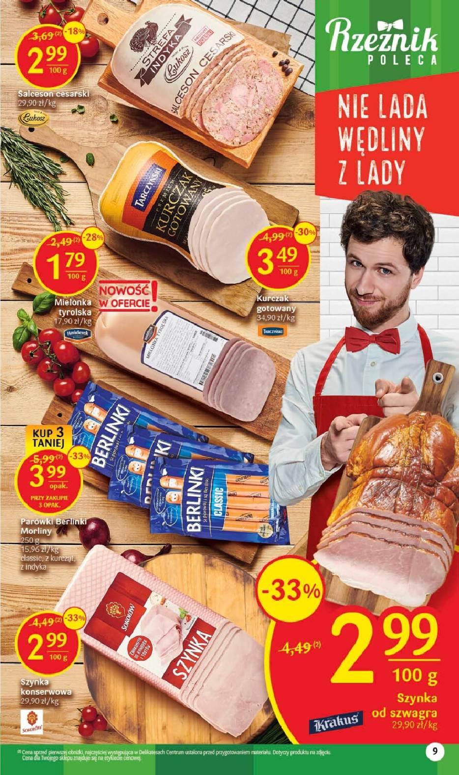Gazetka promocyjna Delikatesy Centrum str. 9