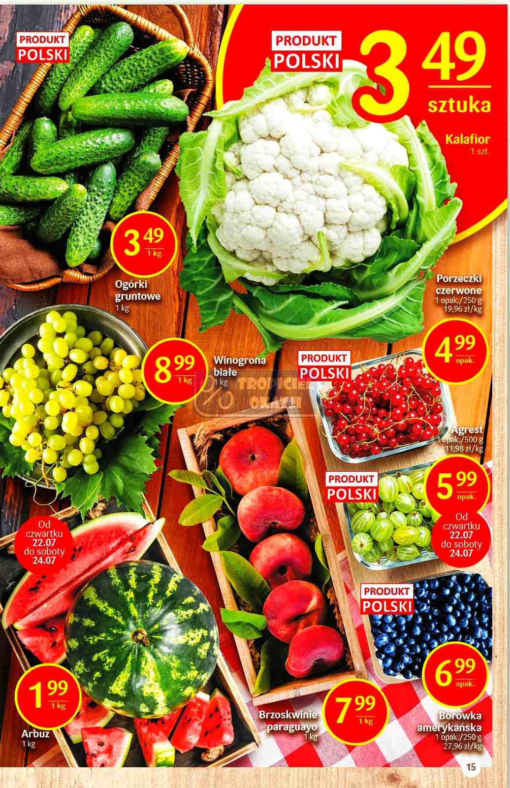 Gazetka promocyjna Delikatesy Centrum str. 15