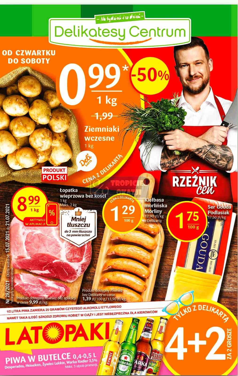 Gazetka promocyjna Delikatesy Centrum str. 1