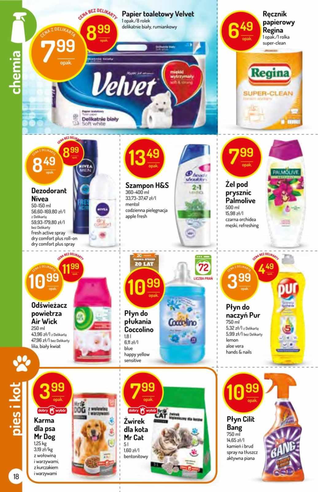 Gazetka promocyjna Delikatesy Centrum str. 18