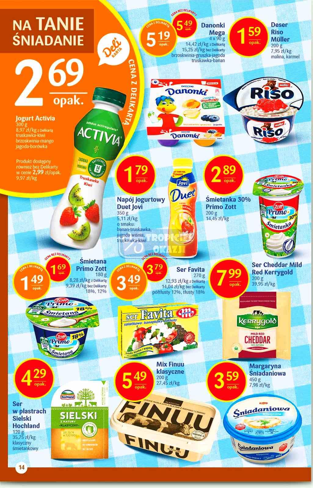 Gazetka promocyjna Delikatesy Centrum str. 14