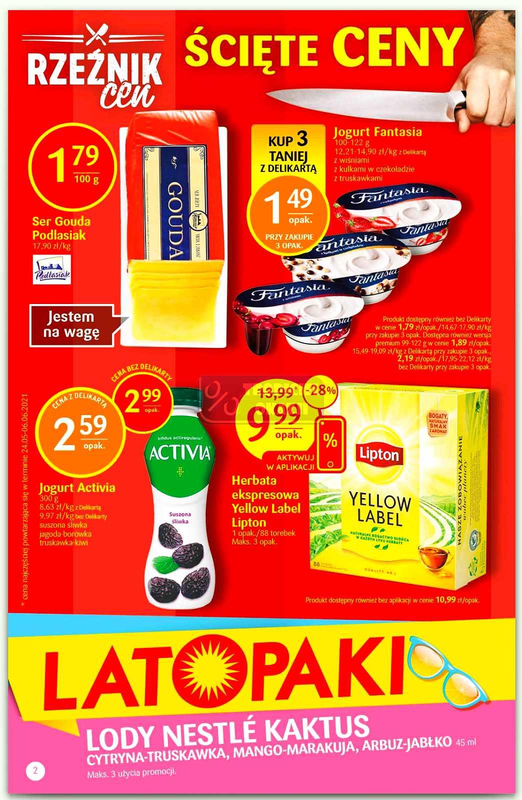 Gazetka promocyjna Delikatesy Centrum str. 2